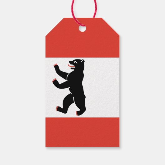 ベルリンギフトラベル国旗 ギフトタグ (裏面)