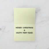 ベルリンギングブラックサンタクロース シーズンカード (内部)