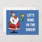 ベルリンギングブラックサンタクロース シーズンポストカード (正面/裏面)