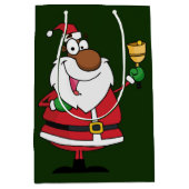 ベルリンギングブラックサンタクロース ミディアムペーパーバッグ (正面)