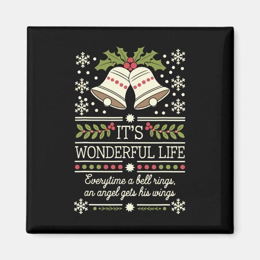 ベルリングや輪の度に素敵なライフシャツだ マグネット (正面)