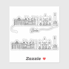 ベルリンシティスカイライン シール