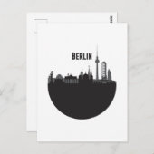 ベルリンスタットシルエット ポストカード (正面/裏面)