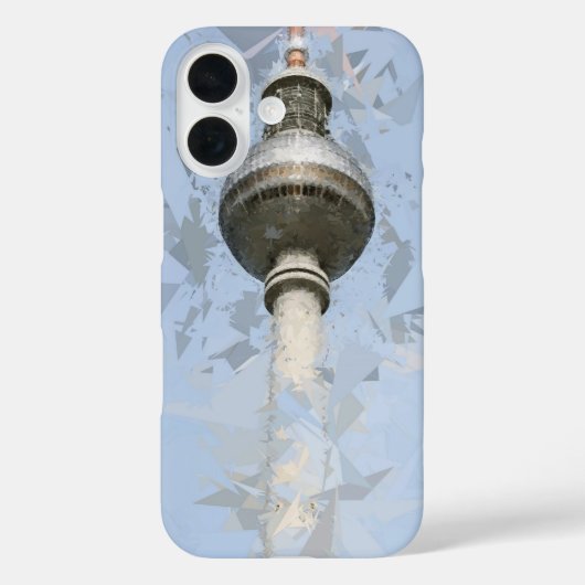 ベルリンテレビ塔 Case-Mate iPhoneケース (裏面)