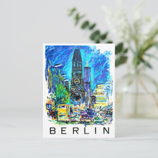 ベルリンドイツのヴィンテージ旅行はがき ポストカード (スタンド正面)