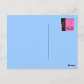 ベルリンドイツの城シャルロッテンブルク ポストカード (裏面)