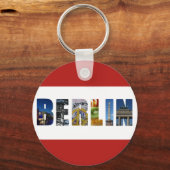 ベルリンドイツシティトラベルフォト キーホルダー (正面)