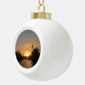 ベルリンドイツスカイラインナイトフェーンシュトゥルム セラミックボールオーナメント (右)