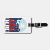 ベルリンドイツスカイラインラゲッジタグ ラゲッジタグ (正面横)