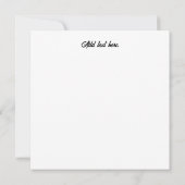 ベルリンドイツスカイラインヴィンテージグリーティングカード カード (裏面)