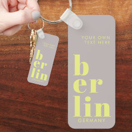 ベルリンドイツタイポグラフィアパートメント キーホルダー