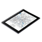 ベルリンドイツランドドイツの街の地図と旅行の愛好家 ノートブック (左側)