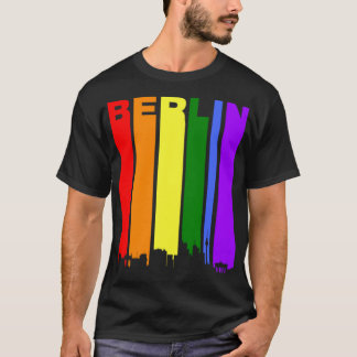 ベルリンドイツレインボースカイラインLGBTゲイプライド Tシャツ