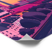 ベルリンドイツヴィンテージ有名なトラベルプレイス ポスター (角)