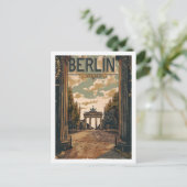 ベルリンドイツヴィンテージ有名なトラベルプレイス ポストカード (スタンド正面)