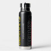 ベルリンドイツ名前をカスタムする ウォーターボトル (左面)