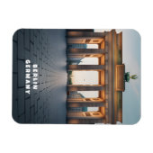 ベルリンドイツ旅行アートヴィンテージマグネット マグネット (横)