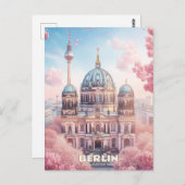 ベルリンドイツ旅行 ポストカード (正面/裏面)