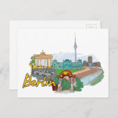 ベルリンドイツ有名都市 ポストカード (正面/裏面)