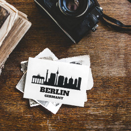 ベルリンドイツ街並ランドマーク ポストカード