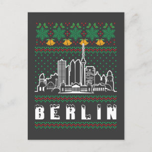 ベルリンドイツ醜いクリスマス ポストカード