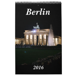 ベルリンドイツ2016年 カレンダー