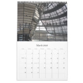 ベルリンドイツ2016年 カレンダー (3月 2026)