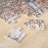 ベルリンドイツ(1894年)のヴィンテージの地図 ジグソーパズル (側面)