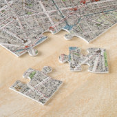 ベルリンドイツ(1905年)のヴィンテージの地図 ジグソーパズル (側面)