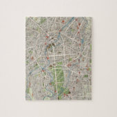 ベルリンドイツ(1905年)のヴィンテージの地図 ジグソーパズル (縦)