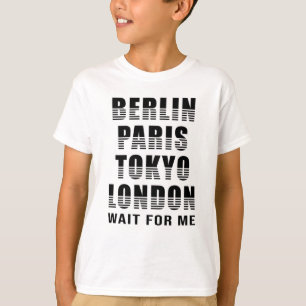 ベルリンパリ東京ロンドンシティシティギフト Tシャツ