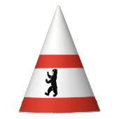 ベルリンパーティー帽子の国旗 パーティーハット (正面)