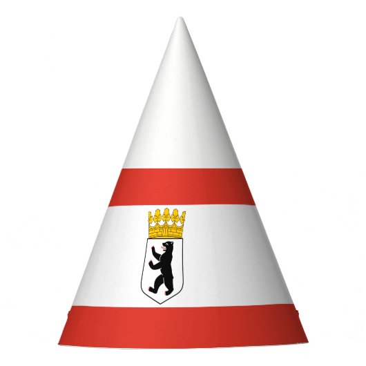 ベルリンパーティー帽子の国旗 パーティーハット (正面)