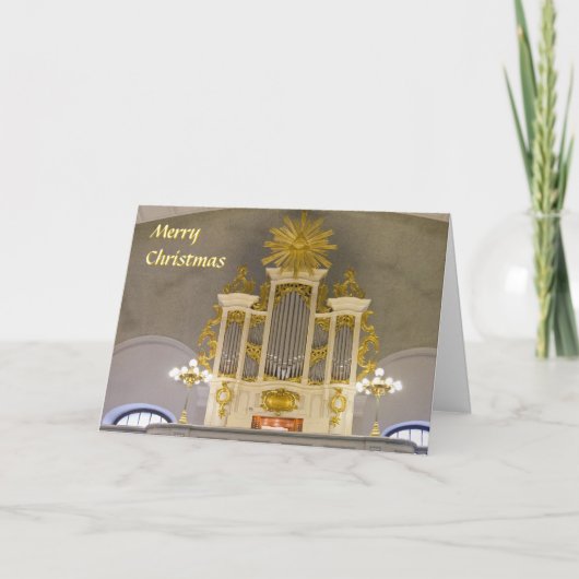 ベルリンフランスのな教会クリスマスカード シーズンカード (正面)