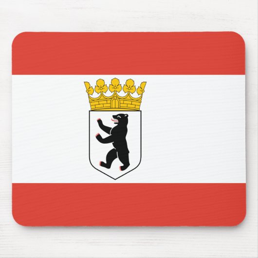 ベルリンマウスパッド国旗 マウスパッド (正面)