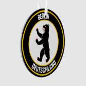 ベルリンラウンドエンブレム オーナメント (正面)