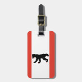 ベルリンラゲッジタグの国旗 ラゲッジタグ (正面縦)