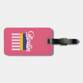 ベルリンラゲッジタグ ラゲッジタグ (裏面横)