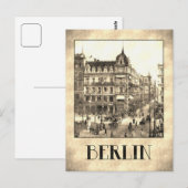 ベルリンレトロアンティークウンターデンリンデングランギー ポストカード (正面/裏面)