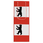 ベルリンワイン国旗抱き枕 ワインギフトバッグ (正面)