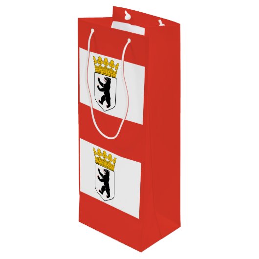 ベルリンワイン国旗抱き枕 ワインギフトバッグ (裏面アングル)