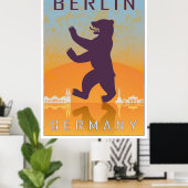 ベルリンヴィンテージのポスター ポスター (ホームオフィス)