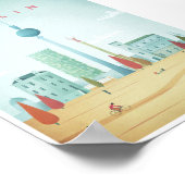 ベルリンヴィンテージ旅行ポスター ポスター (角)