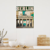ベルリンヴィンテージ旅行ポスター ポスター (キッチン)