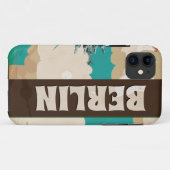 ベルリンヴィンテージ旅行ポスター Case-Mate iPhoneケース (裏面(横))