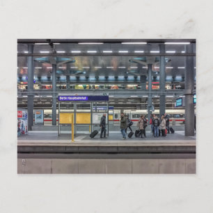 ベルリン中央駅, 駅, ベルリン, ドイツ ポストカード