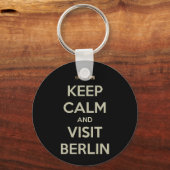 ベルリン保での穏やかな訪問 キーホルダー (正面)