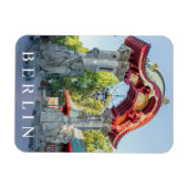 ベルリン動物園エントランス冷蔵庫用マグネット マグネット (横)