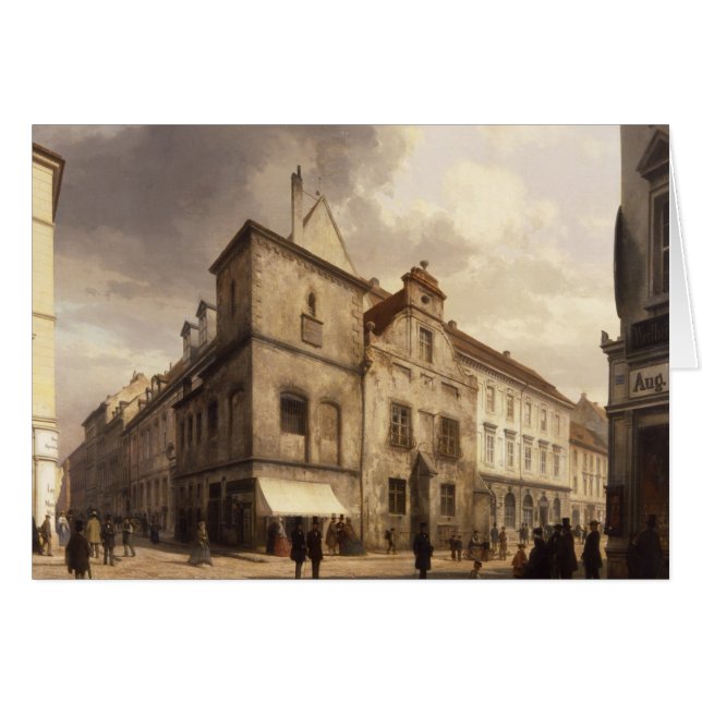 ベルリン古い市役所1867年 (正面横)