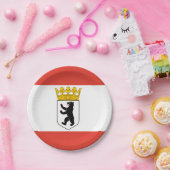 ベルリン国旗の紙プレート ペーパープレート (パーティー)